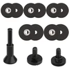 Sifang 1,0 mm pjovimo diskas 50 mm metalo pjovimo diskas, 50 x 10 x 1,0 mm plonas lankstus diskas tiesus 10 vnt. pakuotė su 6,35 mm įrankio laikikliu, skirtas štampuotuvui, pjauna plieną, nerūdijantį plieną