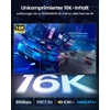 Silkland Displayport 2.1 kabelis 5m, 80gbps, 16k@60hz, 8k@240hz, Uhbr20