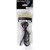 Silverstone Sst-pp07-btsbg maitinimo šaltinio ilgintuvas 30 cm Molex į 4x Sata juodas / auksinis