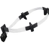 Silverstone Sst-pp07-btsw 4-pin Molex į 4x Sata 30cm prailgintuvas - Baltas