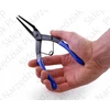 Silvertools išoriniai prailginti segers replės, 185 mm