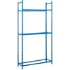 Simonrack autoclick Plus 3/400 lentynų komplektas, mėlynas