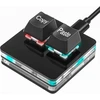 Sinloon Usb mini 2 mygtukų kopijavimo ir įklijavimo klaviatūra, Osu klaviatūra, Hotswap vienos rankos mechaninė žaidimų klaviatūra su Usb laidu ritminių žaidimų žaidimams