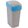 Šiukšliadėžė Flip Bin 50l Curver sidabro/mėlyna