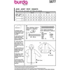 Siuvimo šablonas "burda" 5877 - Striukė moterims (16-18 dydis)