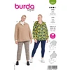 Siuvimo šablonas Burda 5881 - sportinės suknelės moterims (dydžiai 16-28)