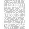 Sizzix Thinlits Die 665205 Alphanumeric Bold, Tim Holtz, 80 vnt.