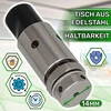 Slėginės viryklės vožtuvas, reguliuojamo skersmens 14 mm, su originaliu kodu 090.024.0800.00 090024080000, skirtas Lagostina Onix Tech