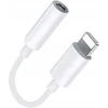 Slimline Xinlie adapteris iš lightning į mini jack 3,5 mm baltas, skirtas iphone ipad ausinėms