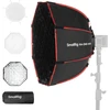 Smallrig ra-d60 parabolinis softbox, 23.6 col. greito atleidimo softbox su nešiojimo dėklu, suderinamas su Smallrig rc 60b cob video šviestuvu, skirtas foto studijai, vaizdo įrašų filmavimui, portretų fotografavimui - 4682