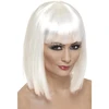 Smiffy's Glam perukas - baltas