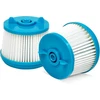 Smilefil 2 Hepa filtrų rinkinys, suderinamas su Genius Invictus X9, X5, X4, X8, X7 dulkių siurblių atsarginėmis dalimis