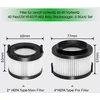 Smilefil Vortexiq 40 filtras, skirtas Levoit Vortexiq 40-rf/vortexiq 40 Flex/lsv-vf401p-aeu akumuliatoriniam dulkių siurbliui, 2 hepa filtrai, pagrindiniai filtrai su 4 išankstiniais filtrais, 6 vnt.