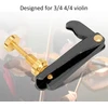 Smuiko smulkus derinimo mechanizmas, 4 vnt., 2,7 cm/1,1 colio, 3/4-4/4 dydžio violončelės smulkus derinimo mechanizmas, metalinis violončelės stygų reguliatorius, smuiko derinimo sraigtas, smuiko stygų įrankis, stygų smulkus derinimo reguliatorius, prieda