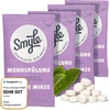 Smyle Freshmint burnos skalavimo tabletės, 100% natūralūs ingredientai, burnos skalavimo tabletės, be plastiko, ilgalaikis gaivumas, 4 mėnesių atsarga