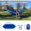Sodo hamakas 300 x 200 cm 2 vietų itin lengvas iki 300 kg laidus orui