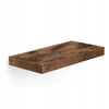 Songmics Sieninė lentyna rustic 40 cm ruda mdf