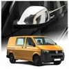 Šoniniai veidrodėlių dangteliai vw t5 multivan 2009-2015 | plienas | chromas