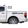 Šoninių dalių lipdukai Ford Ranger - Ranger Raptor 02