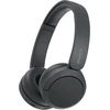 Sony Wh-ch520 belaidės Bluetooth ausinės – iki 50 valandų baterijos veikimo laikas su greito įkrovimo funkcija, ant ausų dedamas modelis – juodos spalvos