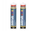 Soudal 2 x neutralus silikonas pilkas 300 ml antracitas ral 7016