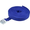 Sourcing map 1 pakuotė tvirtinimo diržas su kumšteline sagtimi 12 m x 25 mm 250 kg apkrova polipropilenas transporto kroviniams mėlynas