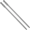 Sourcing map 2 vnt. 1/4 colio šešiakampio koto 150 mm ilgio magnetiniai torx security t20 antgaliai s2