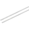 Sourcing map 304 nerūdijančio plieno apvalūs strypai, 3 mm x 400 mm pilno veleno strypai "pasidaryk pats" amatų modelių automobiliams, sraigtasparniams, lėktuvams, 2 vnt.
