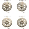 Sourcing map 48p grūdinto plieno krumpliaračio variklio pavarų komplektas 4 vnt. 40t 41t 42t 43t tinka 1/8" rc variklio velenui, 48 žingsnio 7075 aliuminio pavaros rc automobiliams su šešiabriauniu raktu