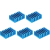 Sourcing map 5 vnt. heatsink terminis lipnus elektroninis aušintuvas 30 x 20 x 10 mm juodas