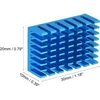 Sourcing map 5 vnt. heatsink terminis lipnus elektroninis aušintuvas 30 x 20 x 10 mm juodas