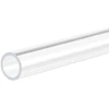 Sourcing map apvalus standus pc vamzdis 10 mm id x 12 mm od x 305 mm polikarbonatinė žarna skaidri, 2 vnt.