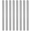 Sourcing map apvalūs strypai 6 mm x 100 mm, pagaminti iš greitapjovio plieno (hss), skirti tekinimo staklėms