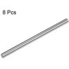 Sourcing map apvalūs strypai 6 mm x 100 mm, pagaminti iš greitapjovio plieno (hss), skirti tekinimo staklėms