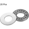Sourcing map ašinis adatinis guolis Axk1226 su poveržlėmis, 12 mm skylė, 26 mm išorinis skersmuo, 2 mm plotis, 20 vnt.
