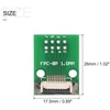 Sourcing map fpc ffc konverterio jungties plokštė 8p 1.0 mm į moterišką pusę 0.5 mm atgal į dip 2.54 mm lcd 3d spausdintuvui dvd