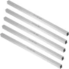 Sourcing map Hss įrankių taško kvadratinis rotacinis šlifuoklis pjovimo frezavimo ruošinys 8 mm x 8 mm x 200 mm, 5 vnt.