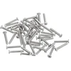 Sourcing map M1.6-0.35 x 10 mm plokščiaapvali galvutė, 100 vnt., 304 nerūdijančio plieno Phillips galvutės mašininiai varžtai, techninės įrangos tvirtinimo detalės baldų sujungimui