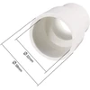 Sourcing map pvc movos patefonas patefono vamzdžio adapterio jungtis 32 mm x 25 mm, 5 vnt.