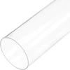 Sourcing map pvc skaidrus vamzdis, vidinis skersmuo 31 mm, skersmuo 35 mm, ilgis 500 mm, akrilo plastiko vamzdis lempų gamybai, grindų šviestuvams, baldams
