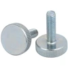 Sourcing map Rinkinys iš 6 sriegių, galvanizuotas, rievėta apvali galvutė, varžtas su galvute M6 x 20 mm, sidabro mėlyna