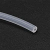Sourcing map silikoninė žarna 1.6 mm id x 4.8 mm od 2 m guminė žarna oro žarna vandens vamzdis siurblio perkėlimui skaidri