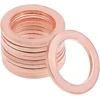 Sourcing map varinės poveržlės 14mm x 20mm x 1.5mm, skirtos varžtams, 10 vnt.