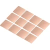 Sourcing map varinis šilumos laidumo padas, 20 mm x 20 mm x 0,3 mm, skirtas elektroninių lustų aušinimui, 12 vnt.