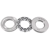 Sourcingmap anglinio plieno atraminis rutulinis guolis 51204 20mm x 40mm x 14mm