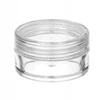 Sp03-5vnt. Indelis stiklainis Ps plastikinis indelis 10ml skaidrus 5vnt. Dekorynka