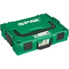 Spax L-boxx montavimo dėklas, didelis, Yellox A2l, Phillips Z, įleidžiama galvutė, 17 dydžių, 2930 vnt. su 5 Spax antgaliais, 5000009164019, 5000009164019