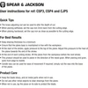 Spear & Jackson Cjp5blade atsarginis peilis obliaus No.5