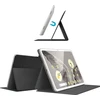 Speck Google Pixel Planšetė Case & Stand 2023 - plonas sulankstomas dizainas, kameros objektyvo apsauga, Google Pixel Planšetė Stand & Case - įjungimo/išjungimo magnetas - Juodas & Baltas Magfolio