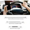 Spiralinis usb a į lightning kabelis trumpas, 2 vnt. mfi sertifikuotas usb iphone įkrovimo kabelis automobiliui, carplay kabelis su duomenų sinchronizavimu, skirtas iphone 14 13 12 11 pro max x xs xr 8 7 6 plus se, juodas/pilkas
